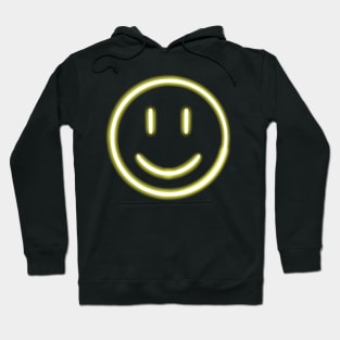 Neon smiley face Hoodie